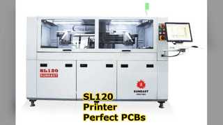 SL120 Solder Paste Printer Perfect PCB Assembly